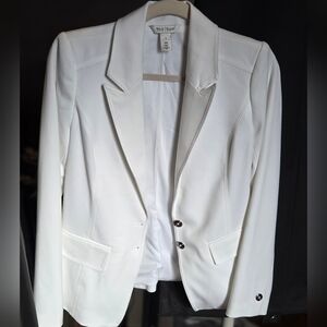 White House Black Market Ivory Blazer